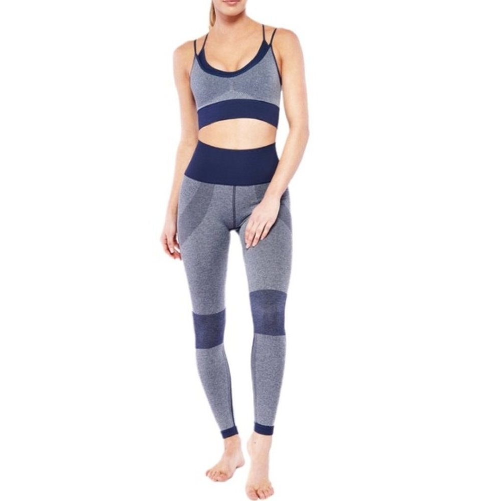 ELECTRICYOGA STEPHANIE BOHBOT Ribbed Waist Legging - Picture 1 of 5